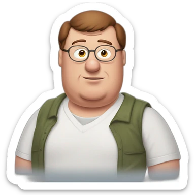 Family guy Peter griffin sticker
