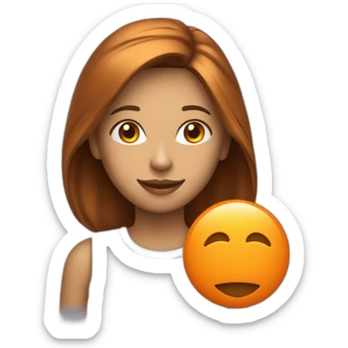 una chica con remera naranja hace una transaccion exitosa de dinero con un chico sticker