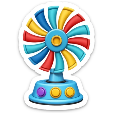 Tilt-a-whirl sticker