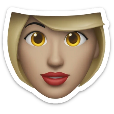 carmen sandiego stylized sticker