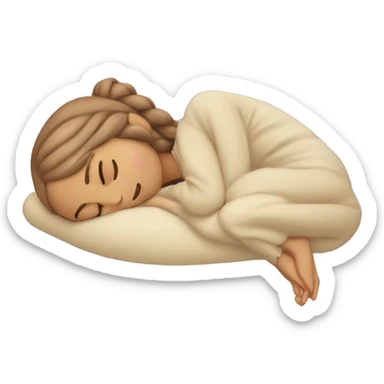 Ariana Grande sleeping sticker