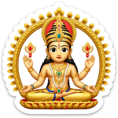 Venkateswara namam sticker