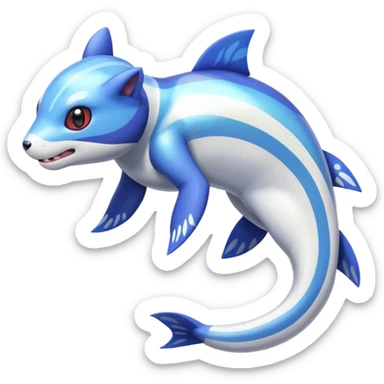 Palkia-Kyogre-Furret-fusion sticker