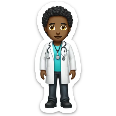 future the rapper in a doctors outft sticker