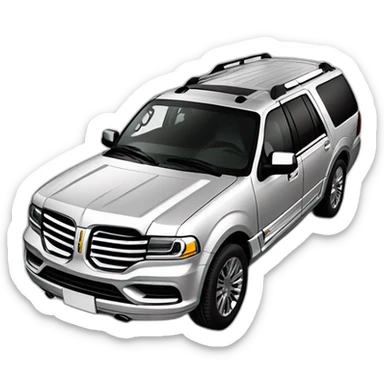 CAR Lincoln Navigator BLACK sticker