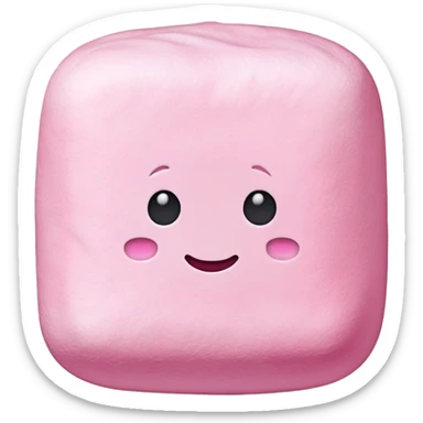 Pink Marshmallows sticker