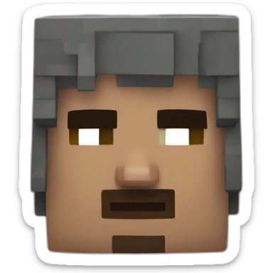 Minecraft villager sticker