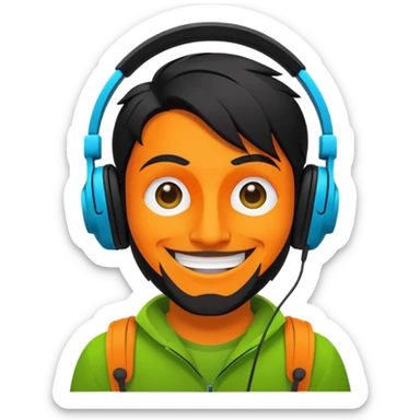 Incredibox Sprunki Oren sticker