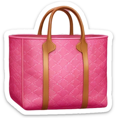pink goyard tote bag sticker