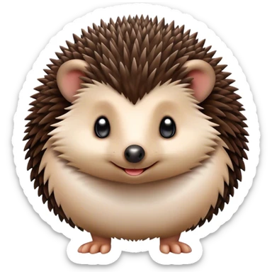 hedgehog say i love you  sticker