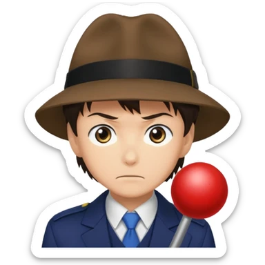 Detective conan sticker