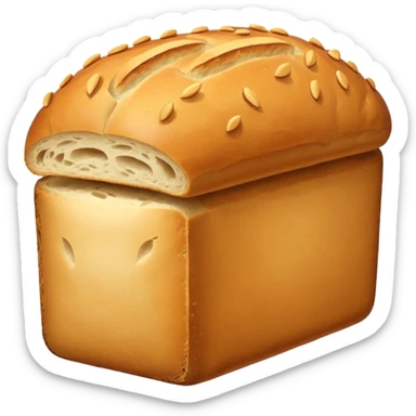 a loaf of bread sticker
