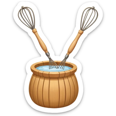 sauna whisk sticker
