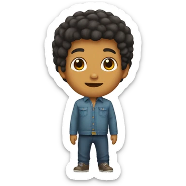  pelo morocho sticker