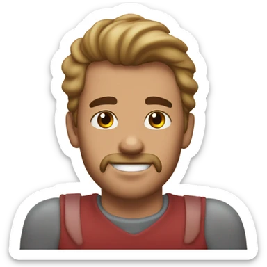 Dear Daniel with hearts  sticker