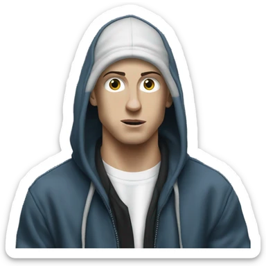 Eminem B-Rabbit 8 Mile  sticker