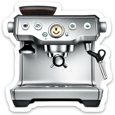 Breville espresso machine sticker