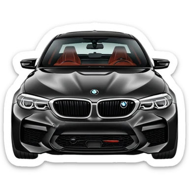 BMW M5 f90 competition sticker