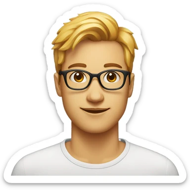 28 years old UX/UI designer with fish surename sticker