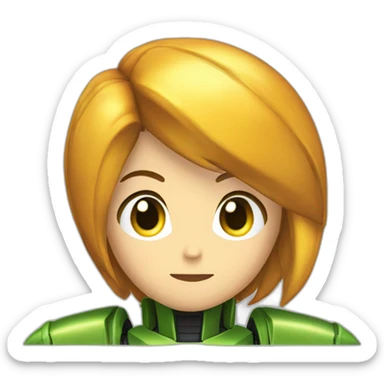 Samus Aran sticker