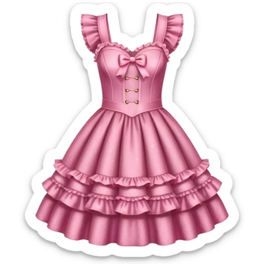 Lolita dress,glitter and sparkly sticker