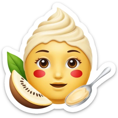 🍃 skincare with antioxidants sticker