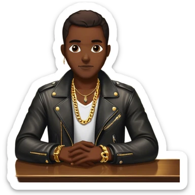 friendly thug 52 in mirage bar  sticker