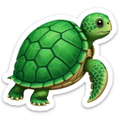 make a little turtle out of the letters PD (my initials) for my logo for my personal website, make it super super minimalistic and the letters need to be integrated into the body of the turtle sticker