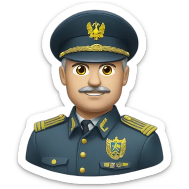Colonel of the Security Service of Ukraine sticker