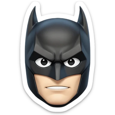 Batman logo sticker
