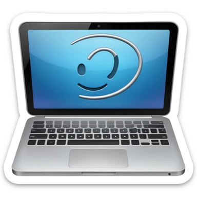 laptop images sticker