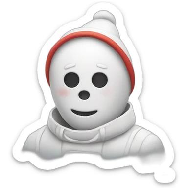 bonhomme qui pleure sticker
