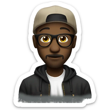 shady rapper with lyrics that scare ya sticker