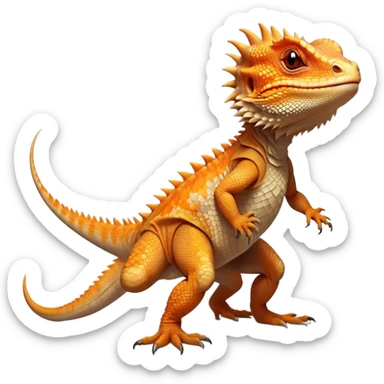 cinematic-bearded-dragon-realistic-full-body-standing-emoji,-rough-scaled-body-balanced-on-strong-legs,-spiky-throat-slightly-flared,-head-tilted-dramatically,-warm-orange-and-brown-patterns-glowing-under-the-sun,-simplified-yet-realistic-focused-features,-highly-detailed,-glowing-with-an-almost-sarcastic-glow sticker