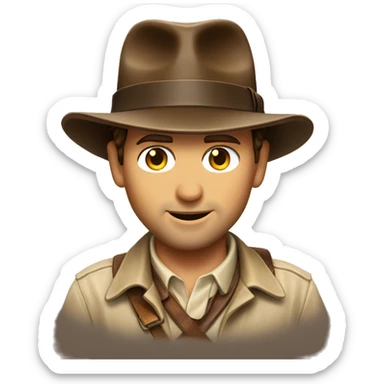 Indiana Jones sticker