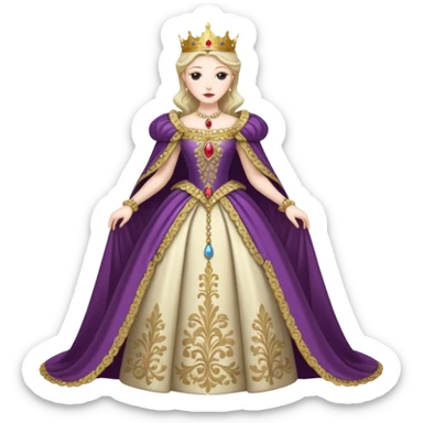 HEADLESS QUEEN WITHOUT HEAD sticker