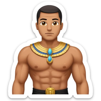 bodyguard in ancient egypt sticker
