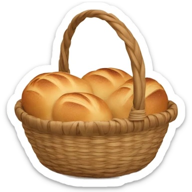cottage bread basket sticker