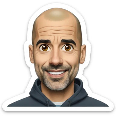 Pep guardiola sticker
