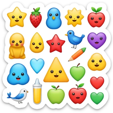 Cute and cozy sticker pack  sticker