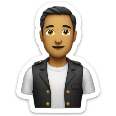 Bien de noir sticker