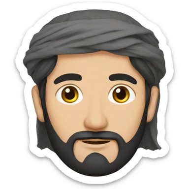 Pashtun Men  sticker