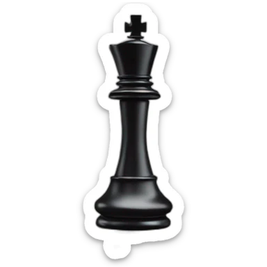 chess King colors puzzle parts autism sticker