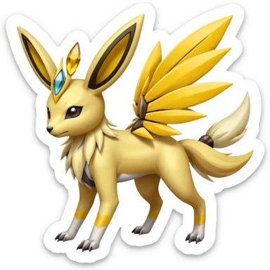 Meloetta-Renamon-Jolteon-Beedrill-Manectric-Palkia-Cresselia-fusion sticker
