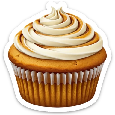 Pumpkin Spice Swirl Cupcakes sticker