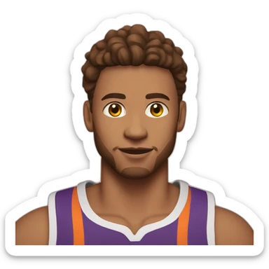 Luka scoot basket player sticker