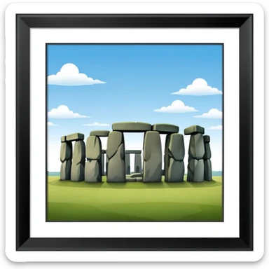Stonehenge sticker