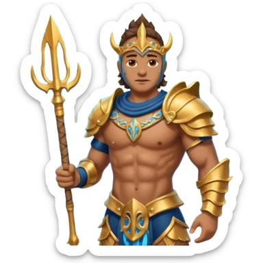 atlantis man OF THE SEA sticker