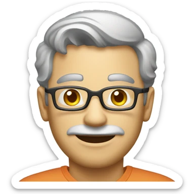 man real estate with mustage sticker