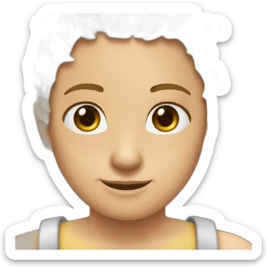 🙎‍♂️ qui lève les deux bras en haut à droite sticker